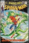 The Amazing Spider-Man #71 Marvel Comics (1969) Romita Cover Quicksilver!