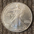 1997 American Silver Eagle 1 oz 99.9% Fine Silver Excellent Condition Beautiful