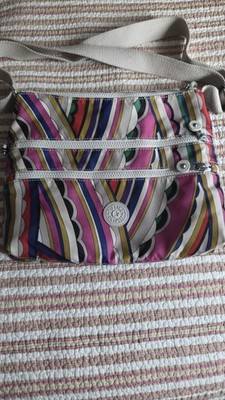 Kipling Attyson Shoulder Crossbody Bag Brightside Multicolor Zipper 