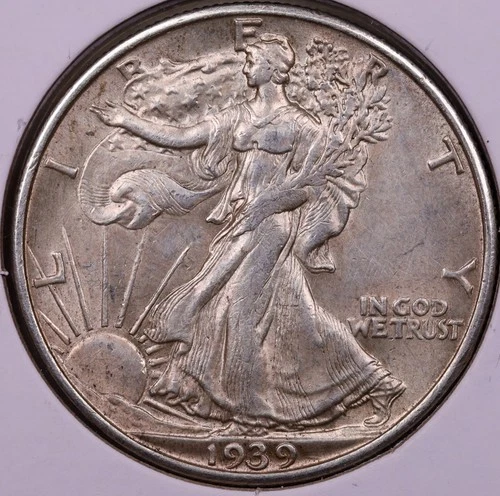 1939-S Walking Liberty Half Dollar AU+ ***RARE ORIGINAL SAN FRANCISCO COIN***