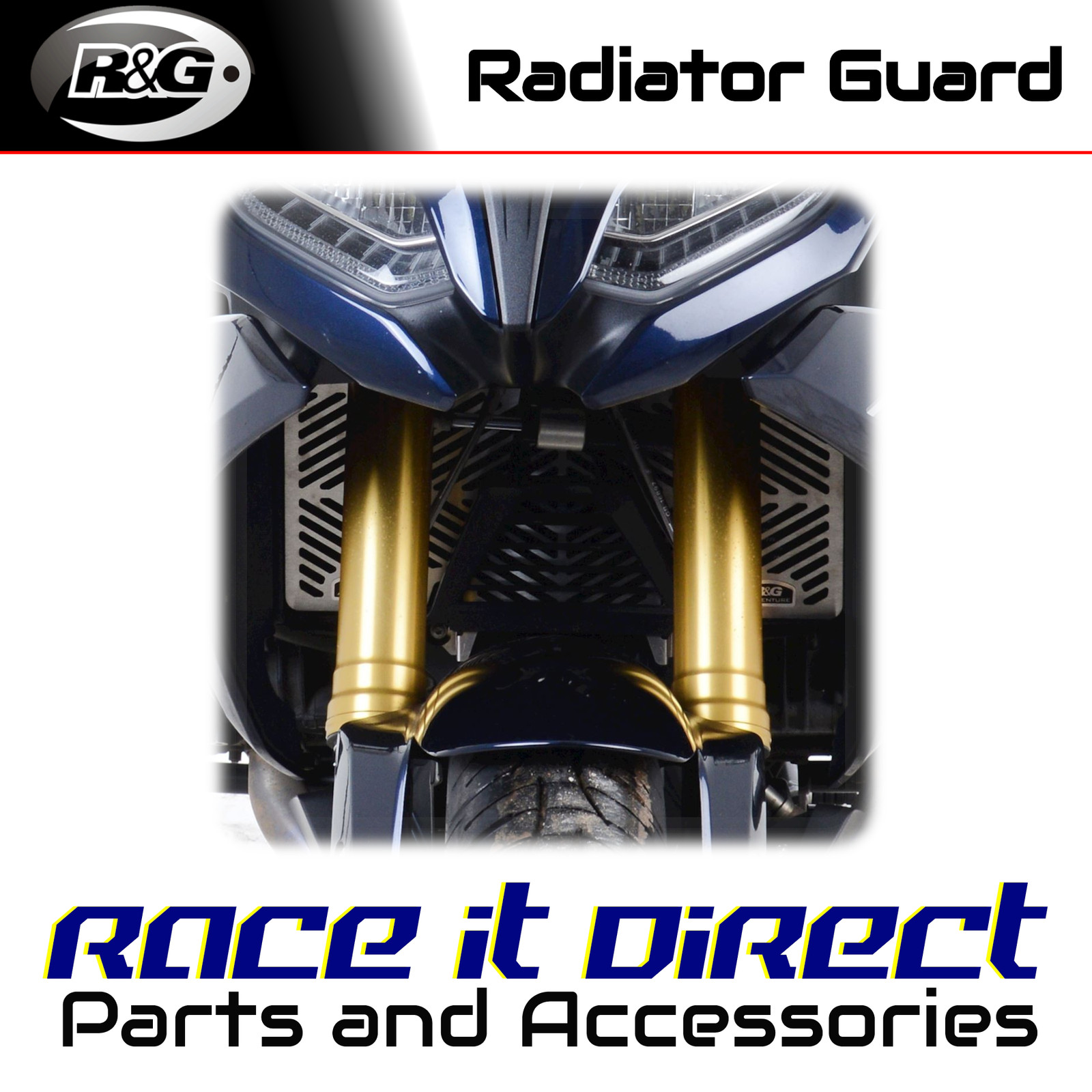 Stainless Radiator Guards for BMW R1250RS 2019-2025 R&G