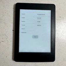 Amazon Kindle Paperwhite 6th Generation Black Wifi Handheld eBook Reader