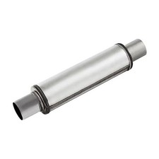 2.25" Inlet/Outlet Exhaust Muffler,2.25 Universal Muffler Stainless Steel