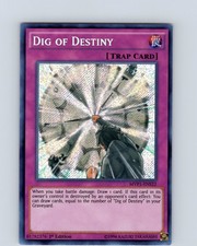 Yu-Gi-Oh TCG Dig Of Destiny MVP1-ENS22 1st Edition Secret Rare Card NM