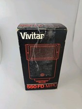 Vivitar Auto Thyristor 550FD M/P/O Shoe Mount Flash For Minolta Pentax Olympus