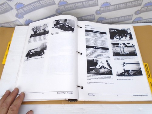 Caterpillar - TH103 Telehandler SERVICE MANUAL SENR1230 - 3PN - 1997 (Pre-Owned) - Picture 16 of 24