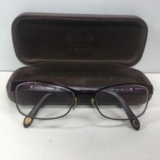 FOSSIL Eyeglasses Libby 0JJU 135 52 17 5-1 Flex Hinges purple Frames w/ case