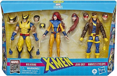 Marvel Legends X-Men 3-Pack Wolverine Jean Grey Cyclops Collector