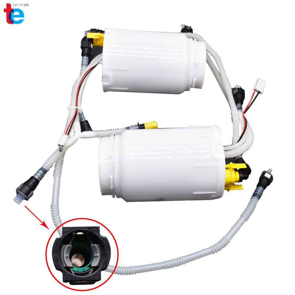 Left & Right Side Fuel Pump Assembly & Fuel Filter for Porsche Cayenne