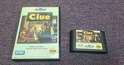 Clue (Sega Genesis, 1992) Sega Genesis