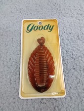 Vintage 1993 Goody Hair Clincher Combs Brown Made in USA #74098