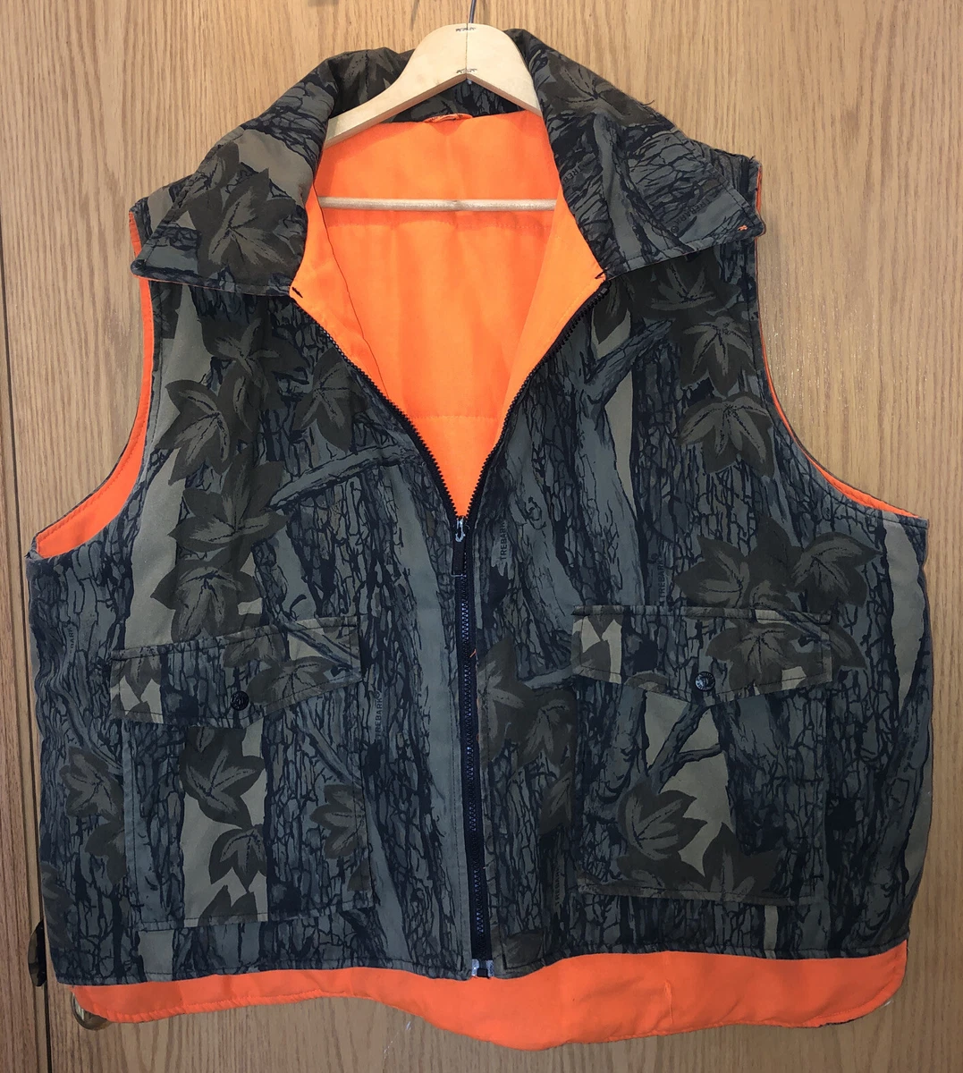 blaze orange insulated vest
