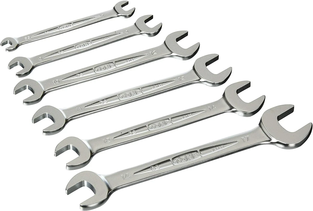 Double open end spanner set deals
