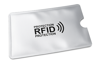 RFID Blocking Card Sleeves (6-Pack) - Ultra Slim Credit Card Protectors For  Wallets, Prevent Identity Theft