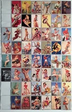 Elvgren Pin-Ups Factory Card Set 50 Cards 21st Century Archives 1995