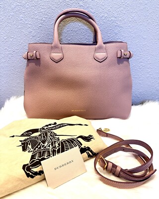 NEW Burberry Banner Medium Tote Bag In Pink | eBay