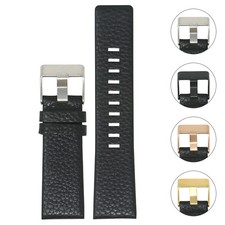 StrapsCo Textured Leather Watch Band Strap for Diesel