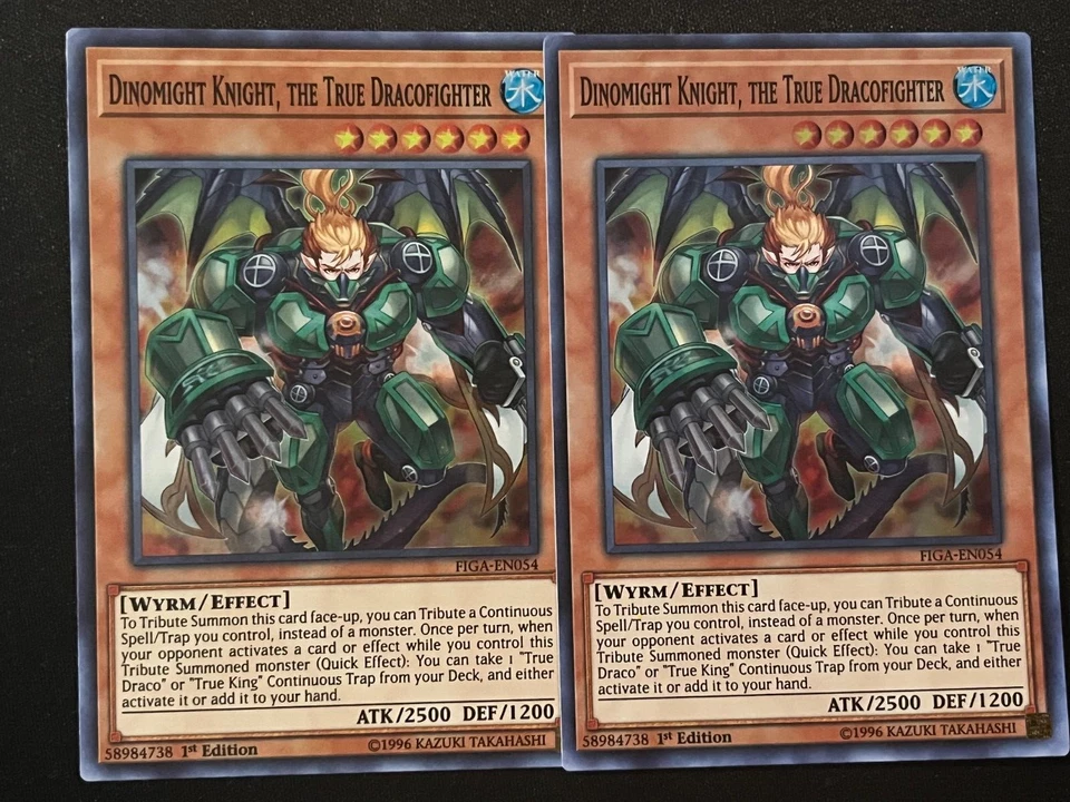 YUGIOH TRUE DRACO DECK- IGNIS HEAT- DINOMIGHT KNIGHT- MAIDEN- DRAGONIC DIAGRAM - Image 3 of 4