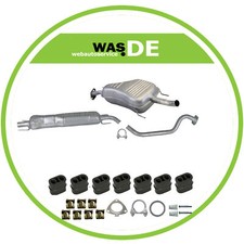 Auspuffanlage für OPEL ZAFIRA A 1.6i 1.8i 2.2i Auspuff