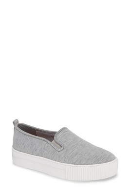 halogen baylee platform slip on sneaker leopard
