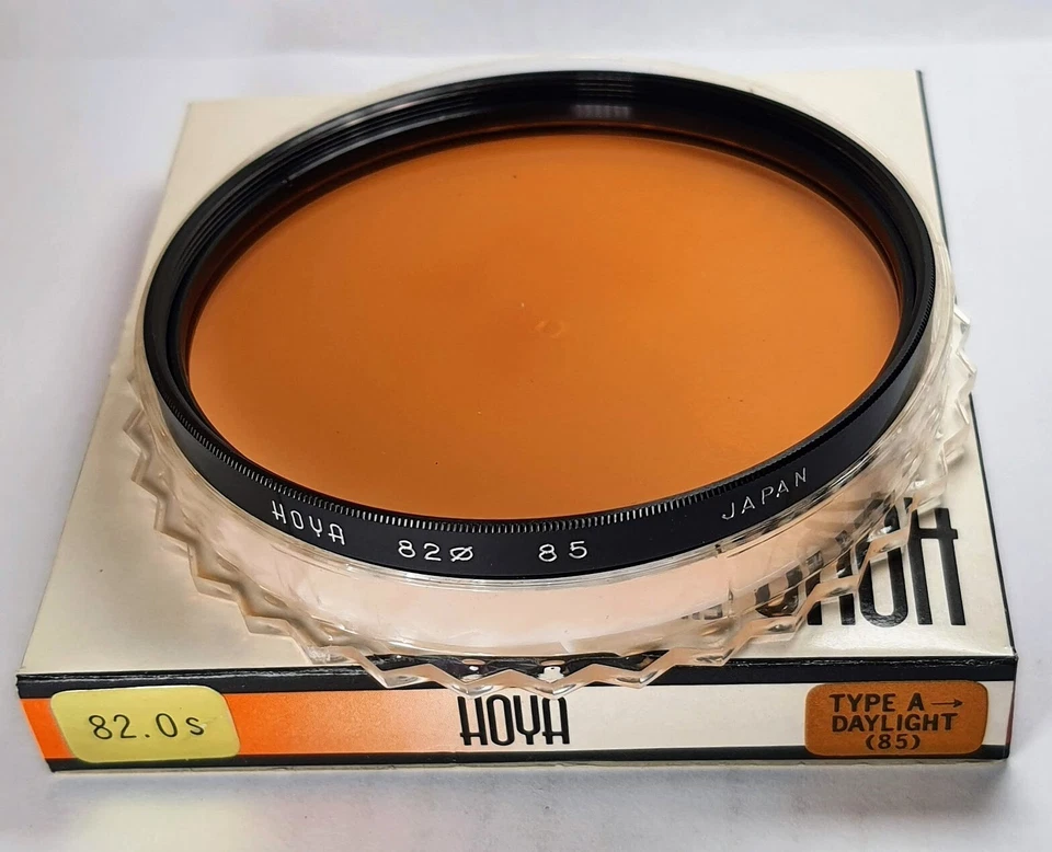 Hoya 82mm 85A 85-A 85 A Color Conversion Glass Lens Filter Japan 82 mm E82 E-82 - Image 3 of 4