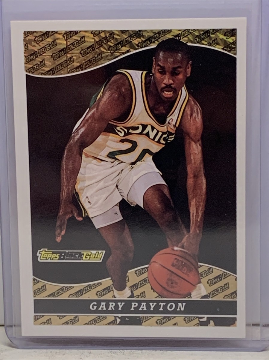 Gary Payton ll Autograph Black Gold
