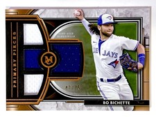 2021 Topps Museum - BO BICHETTE #SPQR-BB Quad Relic COPPER 47/75 BLUE JAYS