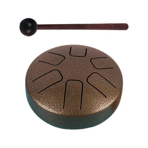 Tongue Drum 3.8 inch Musical Instrument Portable Hand Pan Drum for Education - Picture 16 of 37