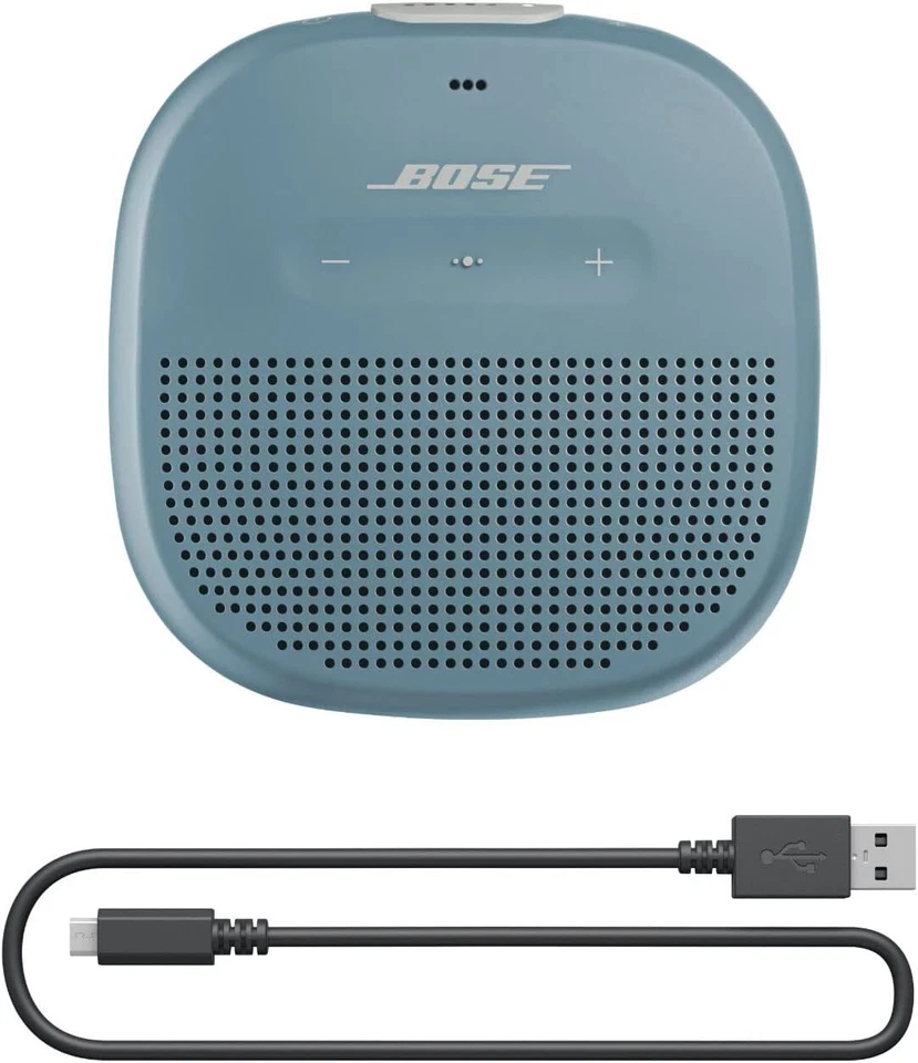 Altavoz portátil Bose SoundLink Micro Bluetooth impermeable con micrófono AZUL Foto 4 de 4