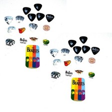Beatles Guitar Picks Signature Series Stripes Planet Waves Pick 2 Tins 30 Picks