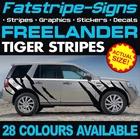 to fit LAND ROVER FREELANDER TIGER STRIPES GRAPHICS DECALS STICKERS TD4 LR2 4x4