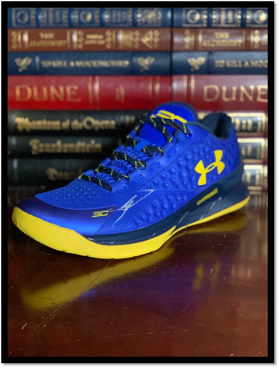 STEPHEN CURRY SIGNED Golden State Warriors Under Armor Shoe New JSA LOA