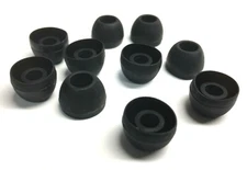 10 Rubber Cushion Earbud Plugs Tips for Denon AH-C250 AH-C252 AH-C260 Earphones