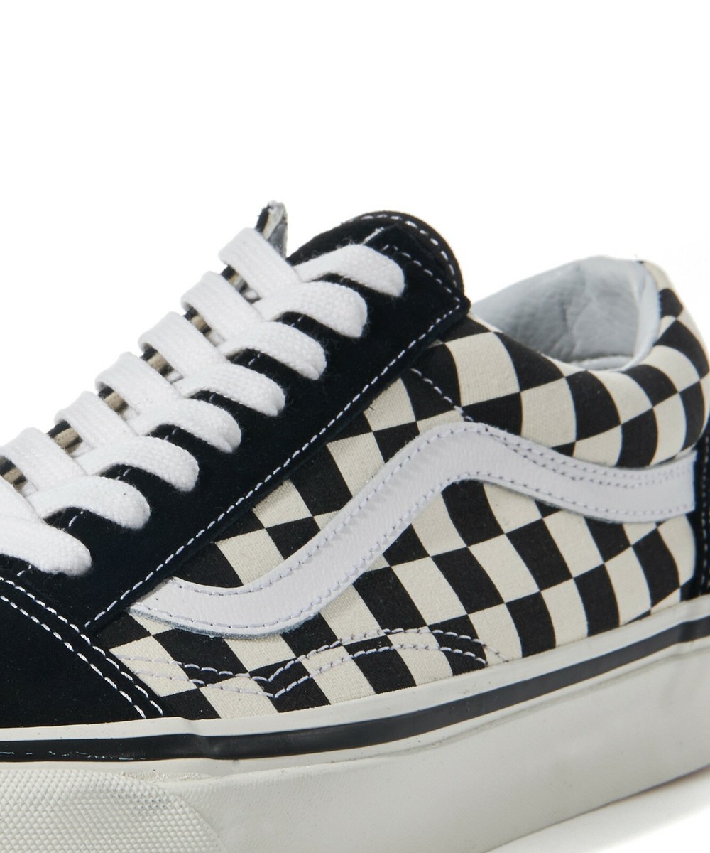 Vans Anaheim Checkerboard Old Skool 36 DX Shoes Skate Black