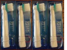 4 ORAL-B Braces Care Replacement Toothbrush Tooth Brush Heads Orthodontics Ortho