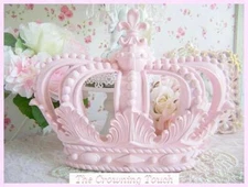 Pink Princess French Girls Room Crib / Bed Crown Canopy /Sweet Table Party Decor