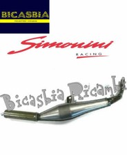 14888 MARMITTA ESPANSIONE SIMONINI SILENZIATORE CARBONIO DM 22 PIAGGIO 50 BRAVO