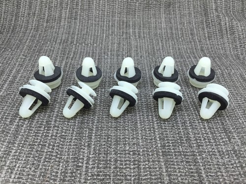 10x SEAT IBIZA Door Card Lining Trim Panel Bumper Clips - Picture 3 of 6