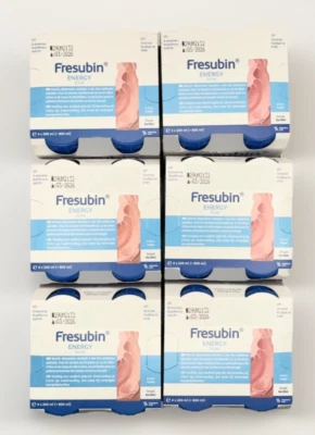 Fresubin Energy Drink Erdbeere, 24x200ml, Neuware, Sonderangebot