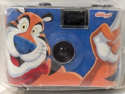 KELLOGG'S TONY THE TIGER FROSTED FLAKES DISPOSABLE CAMERA PROMOTIONAL PREMIUM