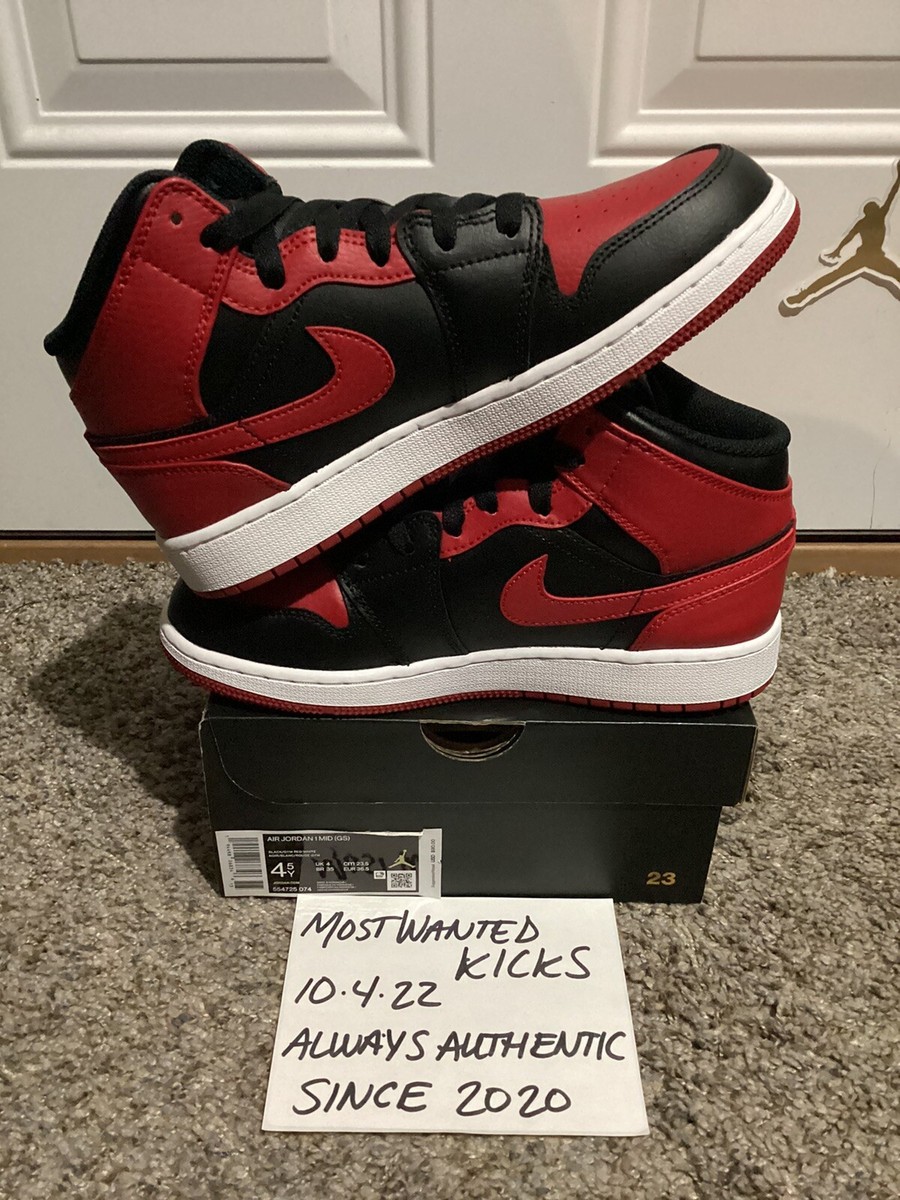 大太郎様ナイキ ジョーダン JORDAN 1 MID ALT BANNED Buy Air Jordan 1 Mid 'Banned' - 554724 074 | GOAT