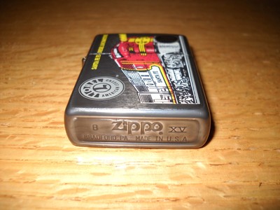 Zippo Lighter M200lt Lionel 797 Santa FE F3 Diesel Locomotive for 