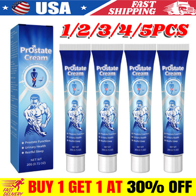 1-5X Prostate Cream Men Frequent Urination Urgency Inexhaustible Ointment Care