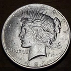 1922 - P Peace Dollar Coin AU Condition L00k!