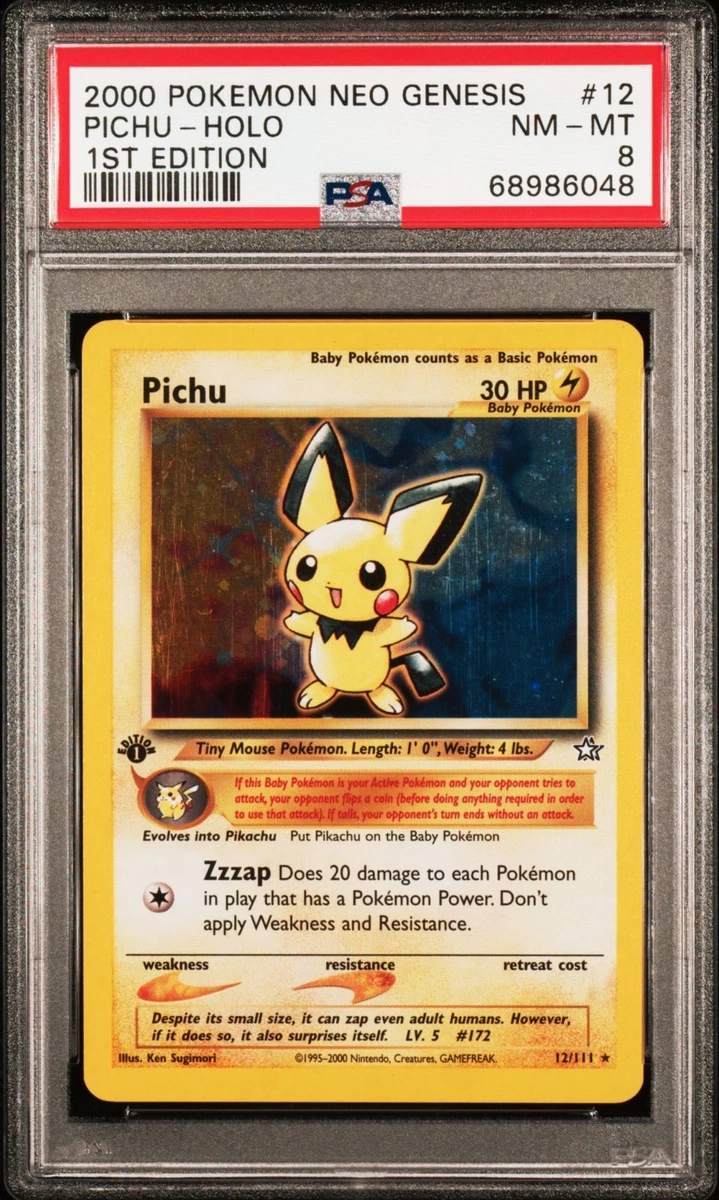 Pichu 英語版 12/111 Pichu 12/111 Neo Genesis for sale | eBay