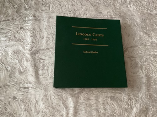 1909-1958 Lincoln Cent Album, Wheat Cent Penny Album Volume 1