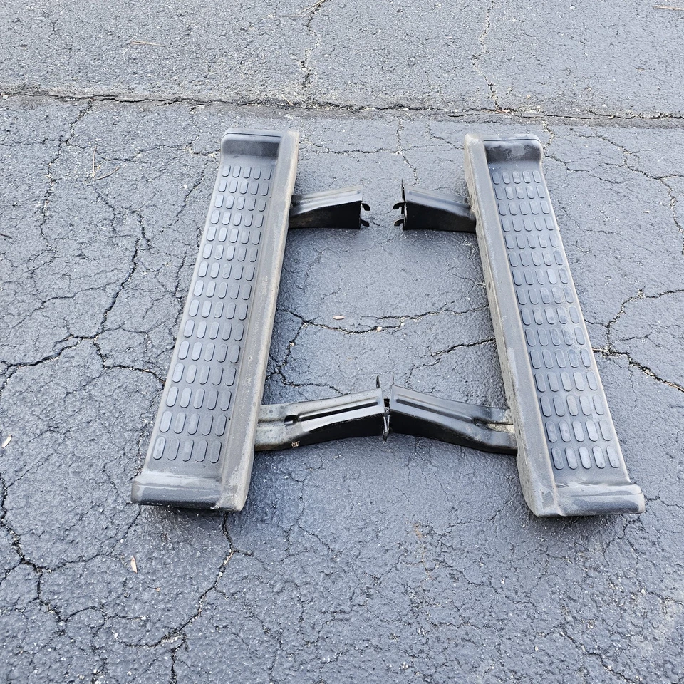 estriberas de peldaño lateral Jeep TJ Wrangler OEM 2001 2002 2003 2004 05 2006 Foto 2 de 4