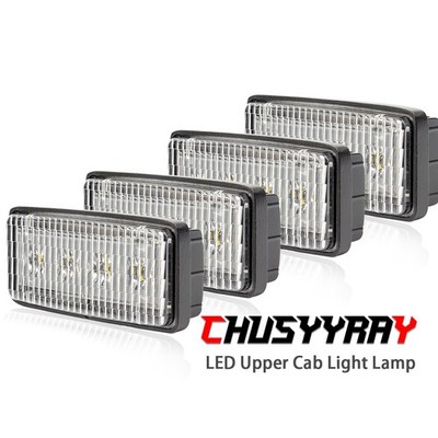 Replace R161288 RE306510 RE37450, Rectangular LED Tractor Work Light, 4-Pack