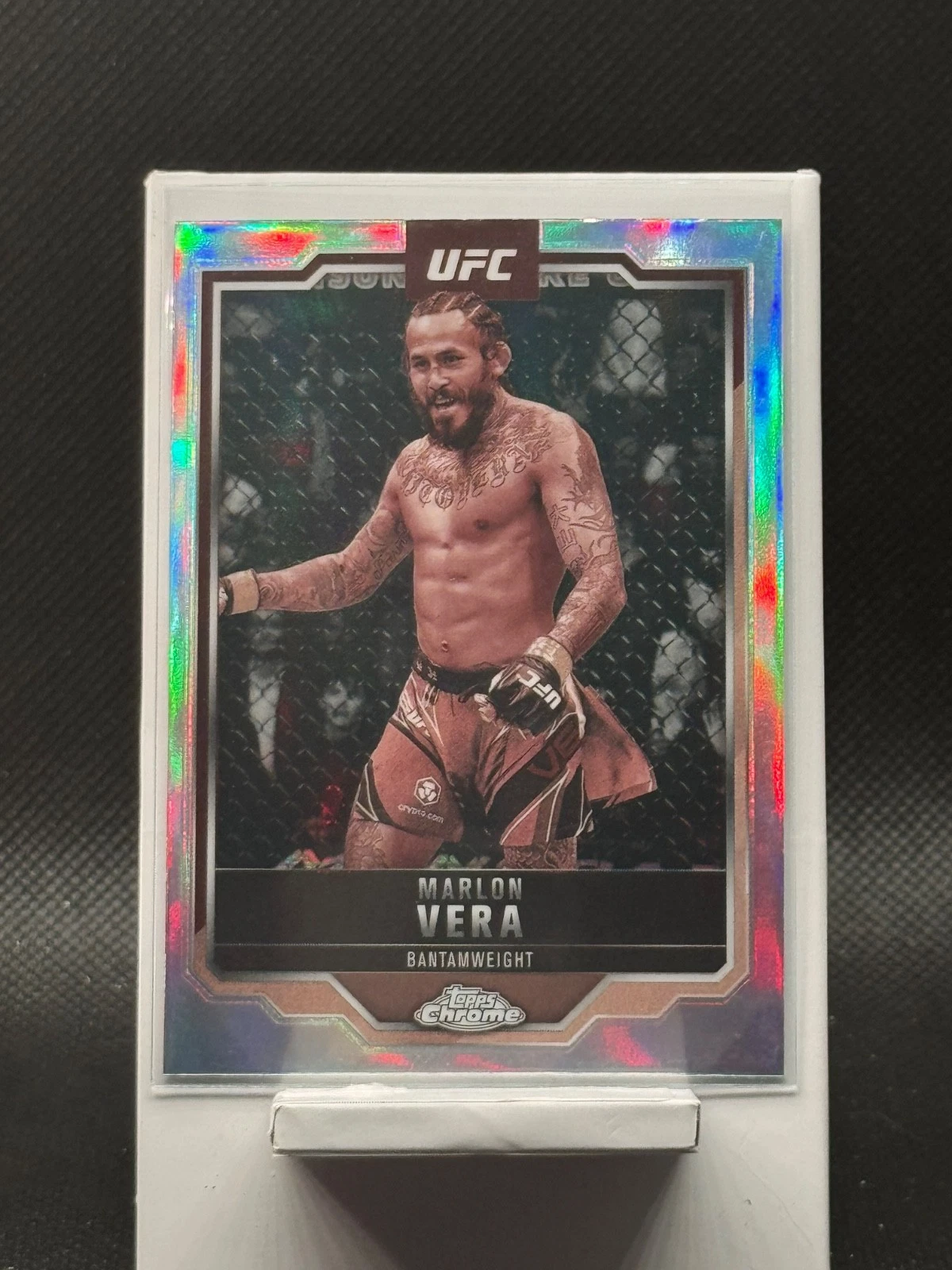 2025 Topps Chrome UFC - Marlon Vera #151 Sepia Refractor