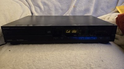 Vintage Sharp DX-650 CD Player 3 Beam 20TR Digital Single Disc Player READ DESC.